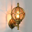 Helnys European Outdoor Wall Lamp, Retro Garden Porch Lights