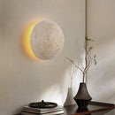 Helnys Stone Yellow Round Wall Light Modern Nordic Bedroom Living Room Lamp