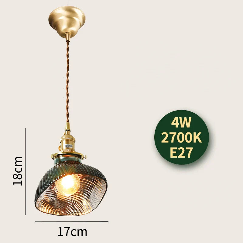 Helnys Diamond Glass LED Pendant Lamp for Indoor Lighting in Modern Nordic Style