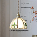 Helnys Ceramic LED Pendant Lamp Adjustable Modern Hanging Light Nordic Style
