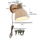 Helnys Ceramic LED Wall Sconce Lamps | Japanese Style Indoor Art Wall Lights