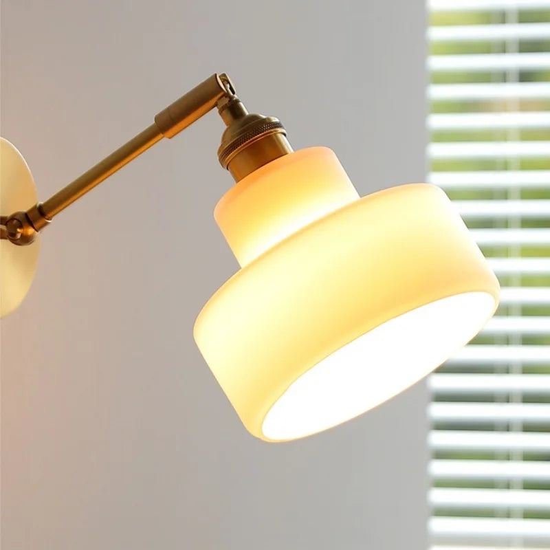 Helnys LED Wall Sconce Clear Glass Luxury Stair Light Wandlamp