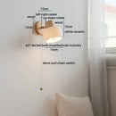 Helnys Nordic LED Wall Sconce Up Down Rotate Ceramic Indoor Light