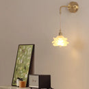 Helnys LED Glass Wall Lamp Adjustable Vanity Light for Home Decor