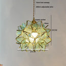 Helnys Luxury Glass Flower LED Pendant Lights - Modern Nordic Style