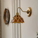 Helnys Nordic LED Wall Light Fixture Blue Glass E27 Stair Light Fixtures