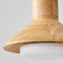Helnys Wooden LED Pendant Lights - Wabi Sabi Style Kitchen Island Dining Lamp