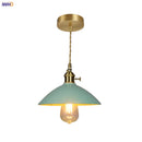 Helnys Ceramic Copper LED Pendant Lights - Nordic Style Hanglamp for Home Decor