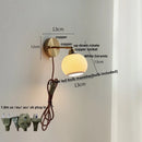 Helnys Ceramic LED Wall Lamp Sconce Up Down Rotate Modern Bathroom Mirror Light