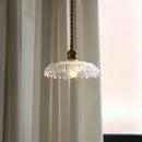 Helnys Modern Nordic Clear Glass LED Pendant Lights Kitchen Island Coffee Decor