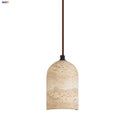 Helnys Yellow Travertine LED Pendant Lights - Nordic Modern Hang Lamp