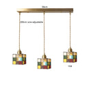 Helnys Glass LED Hanging Light Copper Socket Modern Pendant Lamp