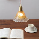 Helnys Glass LED Pendant Lamp Copper Socket Modern Nordic Hanging Light