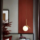 Helnys Nordic Ball Light Gold Floor Lamp for Home Living Room and Bedroom