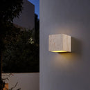 Helnys Outdoor Stone Wall Light for Courtyard, Hallway, Stairs, Bathroom