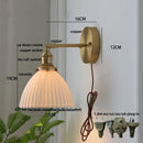 Helnys Adjustable LED Wall Sconce with Pull Chain Switch