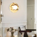 Helnys Round Stone LED Wall Lamp Sconce Shower White Ball G9 Bulb