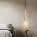 Helnys Micro Cement LED Pendant Lights Fixture Scandinavian Hanging Lamp