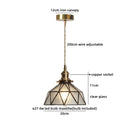 Helnys Amber Glass LED Pendant Chandelier