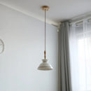Helnys Ceramic Shade LED Pendant Light Modern Nordic Decor Chandelier