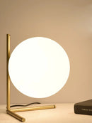 Helnys Nordic Ball Light Gold Floor Lamp for Home Living Room and Bedroom