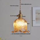 Helnys Clear Glass LED Pendant Lamp - Nordic Modern Minimalism Hanging Light