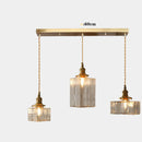 Helnys Glass LED Pendant Lights with Knob Switch - Japanese Style Home Lighting