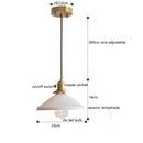 Helnys Ceramic LED Pendant Light - Japanese Style Nordic Hanging Fixture