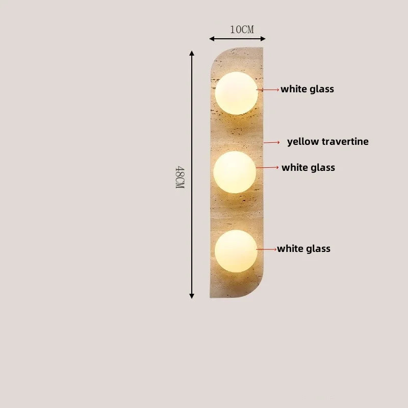 Nordic Modern Helnys Wood Canopy LED Wall Lights Iron Bedside Lamp