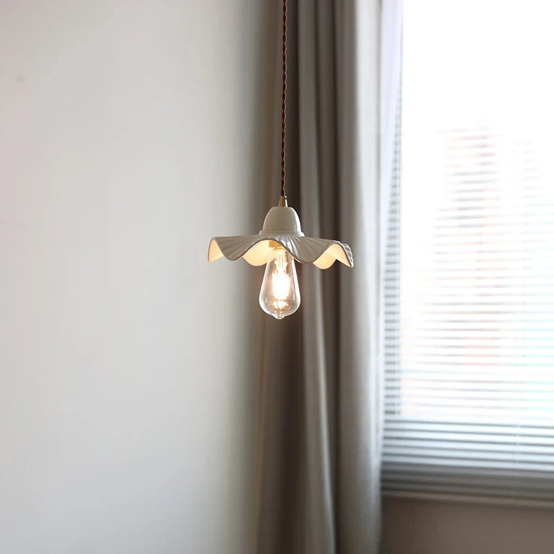 Helnys Ceramic Pendant Light for Home Decor & Dining Room- Modern Nordic Style