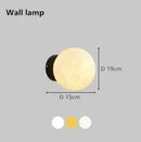 Helnys Nordic Moon Led Glass Floor Lamp for Living Room Decoration
