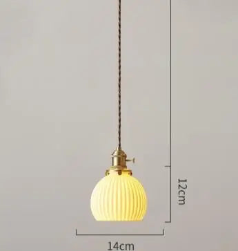 Helnys Blue Glass Pendant Lights - Bedroom Dinning Living Room Lighting Fixtures