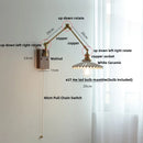 Helnys Modern Ceramic Ball LED Wall Light Fixture Matt Brass Walnut Wood Mirror Light