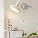 Helnys Rotatable Nordic LED Wall Sconce with Pull Chain Switch for Indoor Spaces
