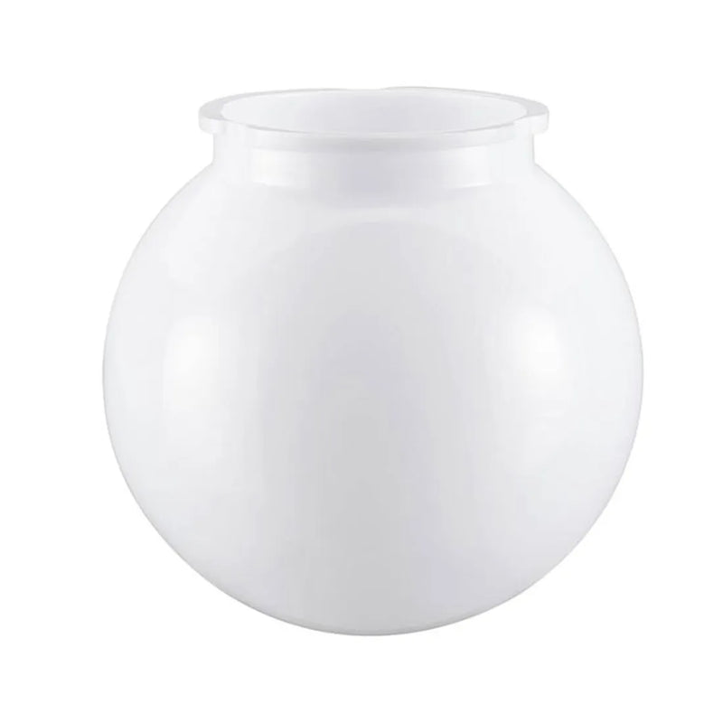 Helnys White Acrylic Shade for Outdoor Lamp Post Globe Cover