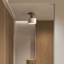 Helnys Yellow Stone LED Ceiling Light for Corridor, Modern Nordic Entrance Lamp Fixture