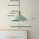 Helnys Glass LED Pendant Lamp Modern White Hanging Light Fixture
