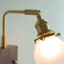 Helnys Glass Pink LED Wall Lights Pull Chain Switch Sconce Mirrror Light