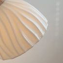 Helnys Ceramic LED Wall Sconce Light: Nordic Minimalist White Bedroom Lamp