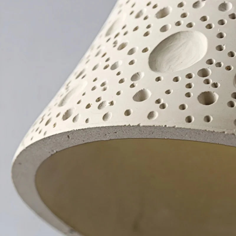 Helnys Modern Cement LED Wall Sconce, Adjustable Stair Light Fixtures