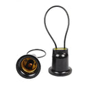 Helnys Waterproof E27 Base Socket Lamp Holder - Pack of 10