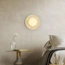 Helnys Yellow Travertine LED Wall Lamp Nordic Modern Interior Light