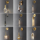 Helnys Water Droplet Crystal LED Wall Light - Nordic Wandlamp