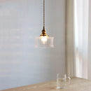 Helnys Circular Glass LED Pendant Light - Modern Nordic Design