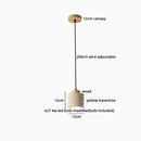 Modern Scandinavian Helnys Canopy LED Pendant Light Fixture for Bedroom and Dining Room