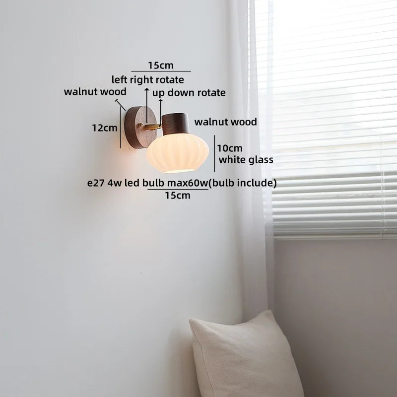 Helnys Ceramic LED Wall Lamp for Home Decoration