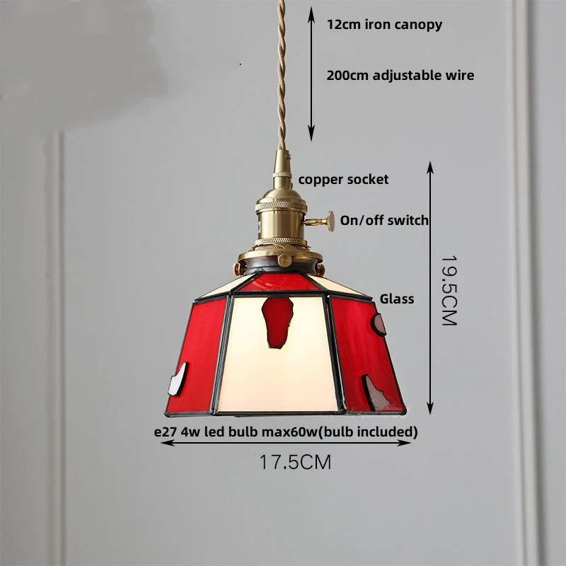 Helnys LED Glass Pendant Lights for Modern Home Decor