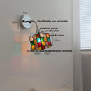 Helnys LED Wall Sconce with Pull Chain Switch and Flexible Arm