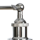 Helnys 2-Head LED Wall Sconce with Pull Chain Switch for Home, Coffee Bar, Bathrooms