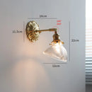 Helnys Frosted Glass LED Wall Sconce Indoor Lighting Nordic Modern Wandlamp